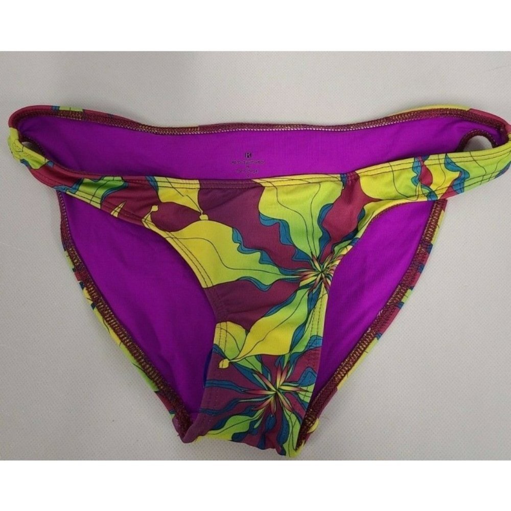 Koral‎ Swimwear Floral Beach Bikini Bottom Size S